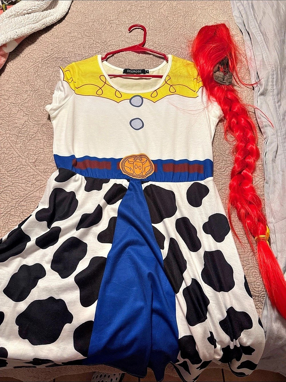 Deerose Toy Story Jessie Cowgirl Costume Dress